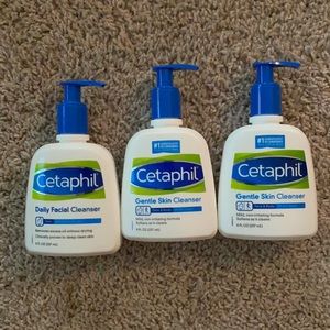 Cetaphil gentle skin cleanser (lot of 3)